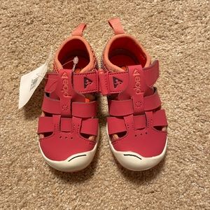 Brand new Plae Sam 2.0 pink shoes, toddler size 6